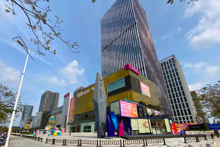 永旺佛山悦然广场店所在购物中心外观图 永旺佛山悦然广场店所在购物中心外观图