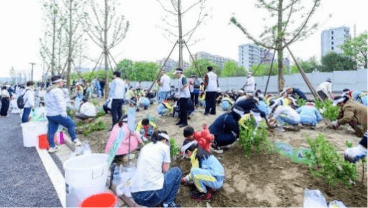 「永旺故乡林」植树节