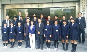 日本高中生拜访苏州市人民政府外事办公室